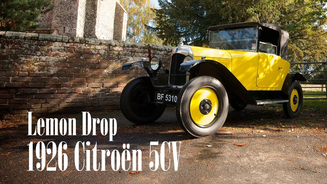 Lemon Drop the 1926 Citroen 5CV