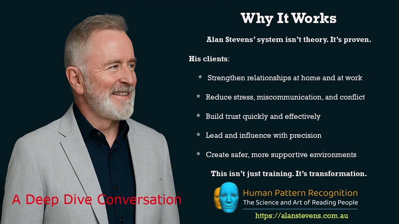 The Power of Understanding People -  Inside Alan Stevens Rapid Trait Profiling (RTP)