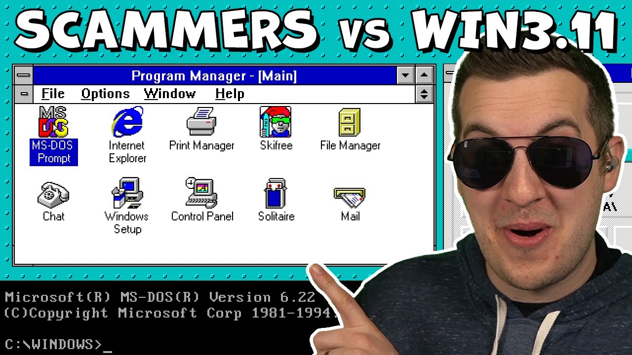 Заметят ли мошенники, что я использую Windows 3.11?