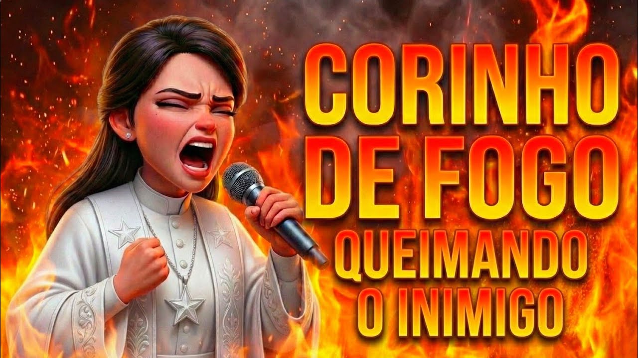 🔥QUEIMANDO O ADVERSÁRIO🔥CORINHO DE FOGO | LOUVOR de LIBERTAÇÃO ESPIRITUAL