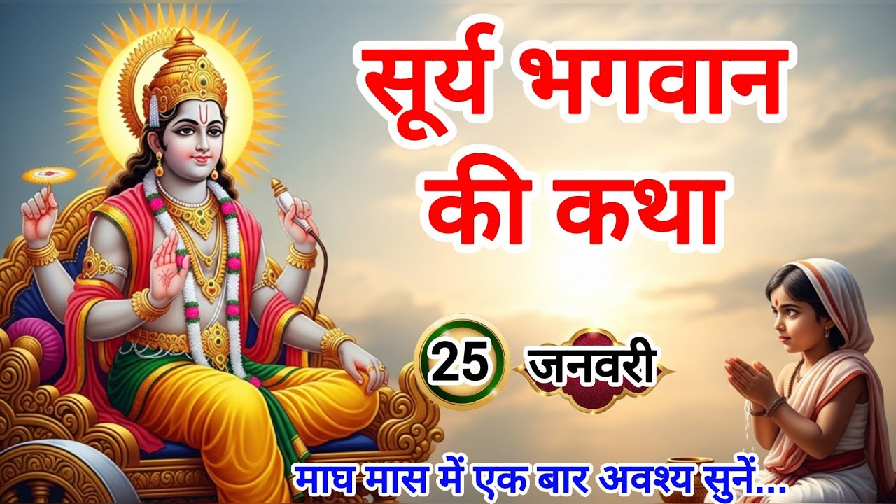 सूर्यभगवान की कथा  | रविवार व्रत कथा | Ravivar Vrat Katha | Surydev Fast Story |