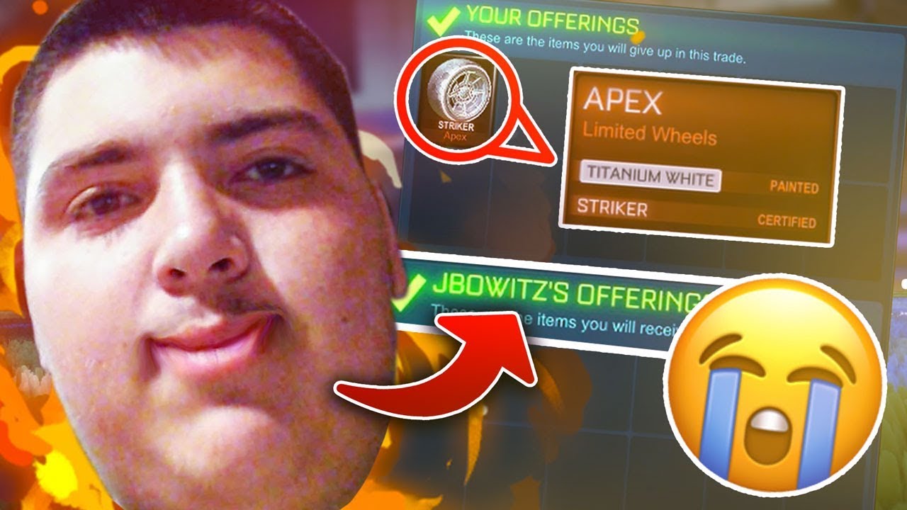 So my Striker White Apex Got Scammed By Jbowitz... 😭