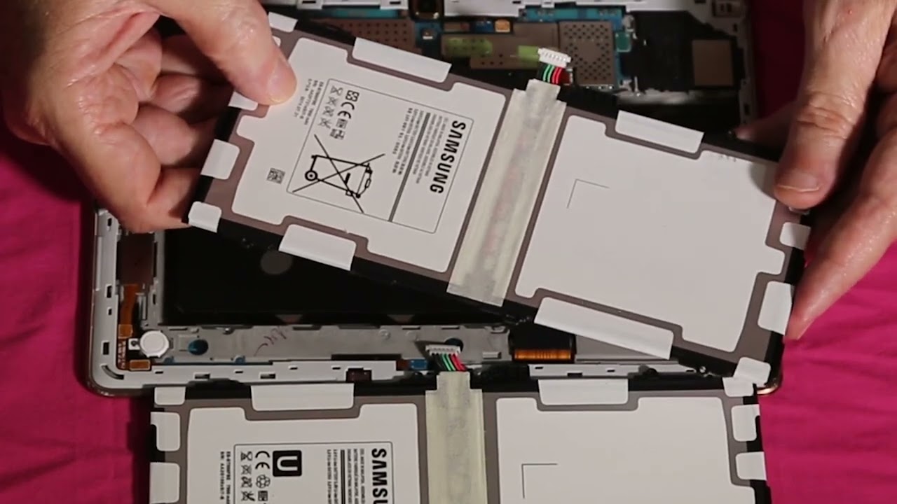 Samsung Tablet Battery Replacement, repair your device in less than 20 mins, save your money SM T805