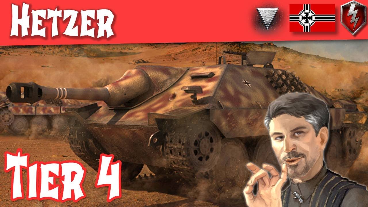 Hetzer WOT Blitz - Full Tank Review - German Tier 4 Tank Destroyer (pre 5.5) World of Tanks Blitz