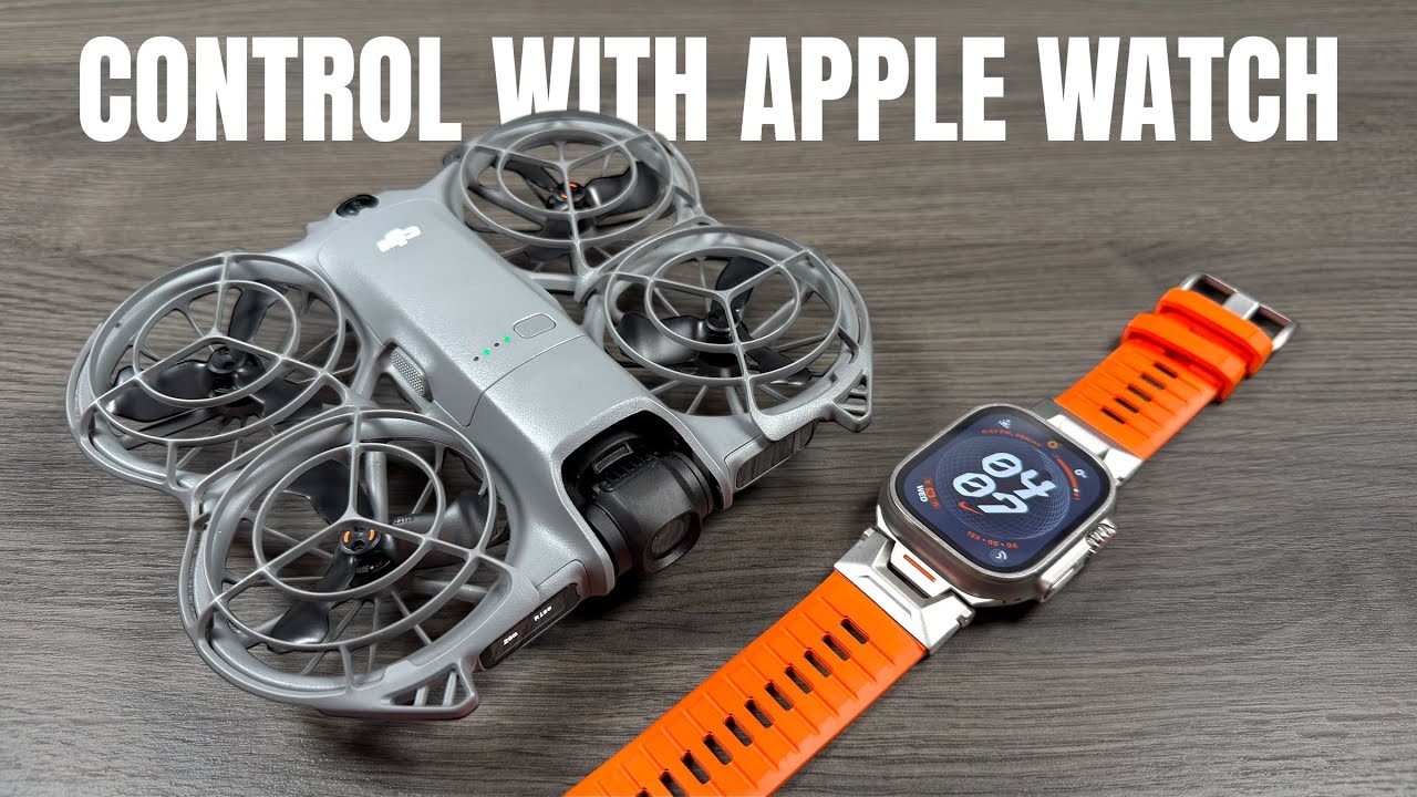Управляйте своим DJI Neo 2 с помощью Apple Watch. Новое обновление прошивки.