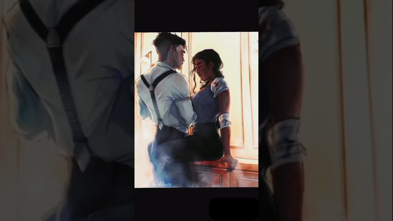 Kaz and Inej - Six of Crows #sixofcrows #kanej