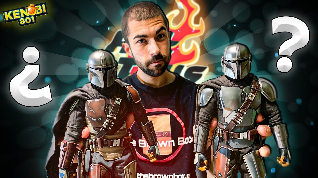 COMPARATIVA: Mandalorian VS Mandalorian Beskar + Grogu | HOT TOYS |