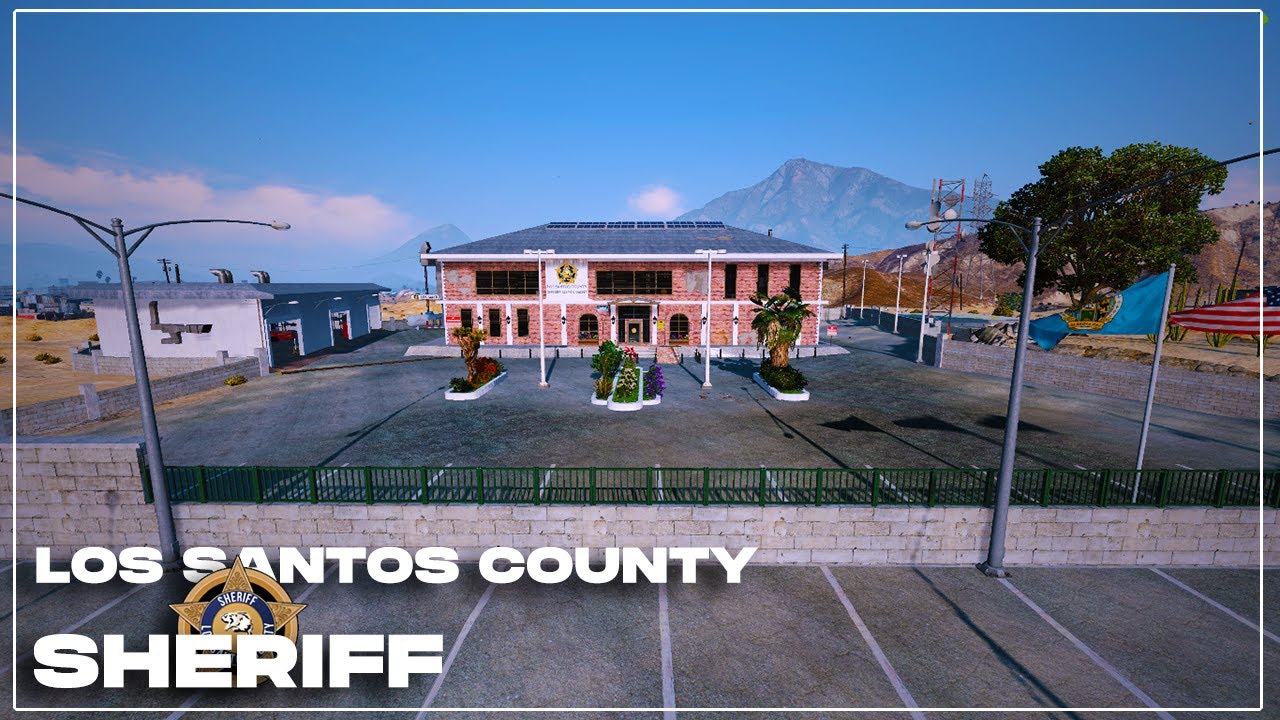 Los Santos County Sheriff Department - LSSD Fivem MLO #fivem #fivempolicemlo #mlo #gta5 #gtarp #lssd