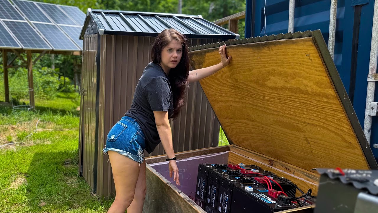 Powering Our OFF GRID SOLAR Container Home | Vatrer