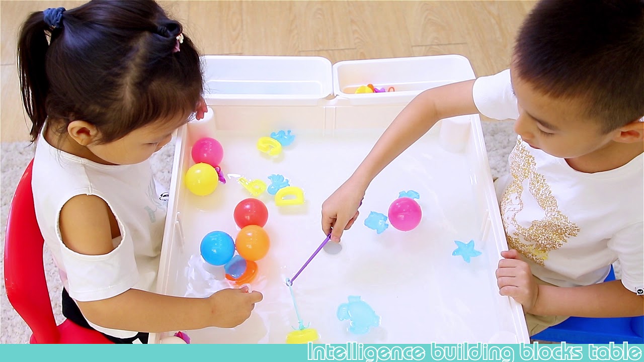 multi-functional block desk   HX toys