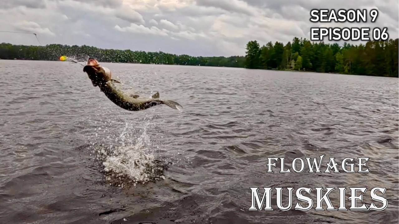 Ловля весенней щуки на огромном водохранилище в Висконсине! S9.E06