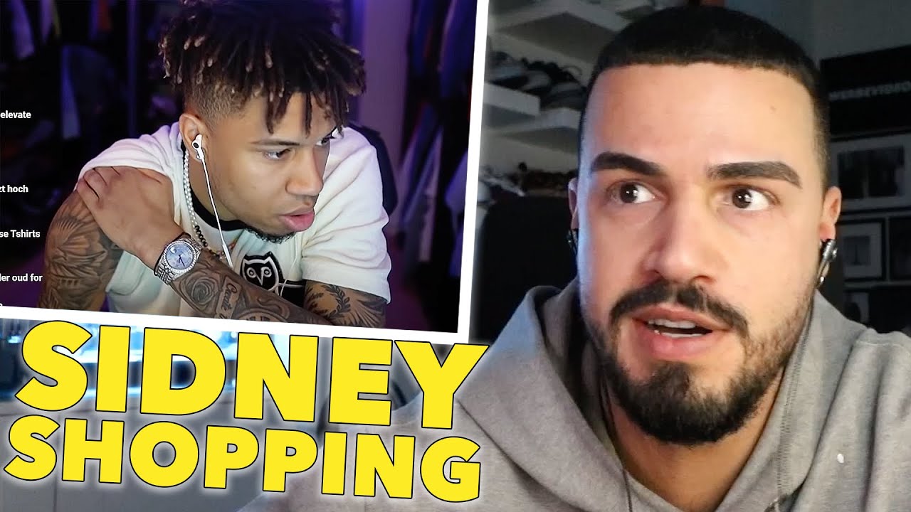SidneyEweka zeigt sein Kleiderschrank + Shopping Stream 😳 | specter