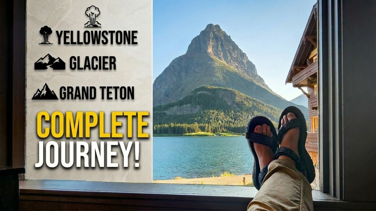 Our Full National Park Road Trip — Yellowstone, Glacier & Grand Teton (Full Film)