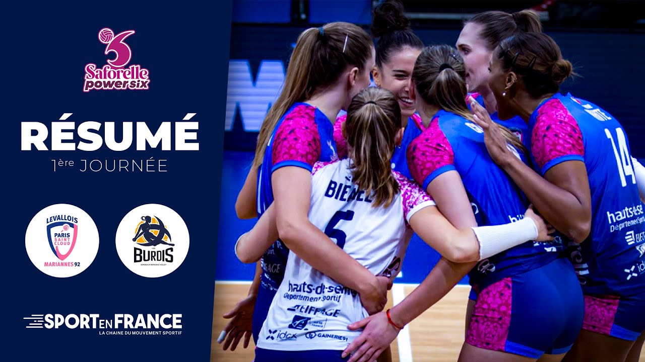 🏐 Le résumé de LEVALLOIS-PARIS - BORDEAUX (J1) | Saforelle Power 6 2024/25
