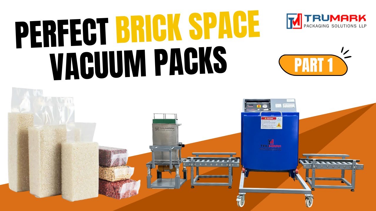 Bulk Size Vacuum Bag Packing Machine | Perfect Brick Packs | Part 1