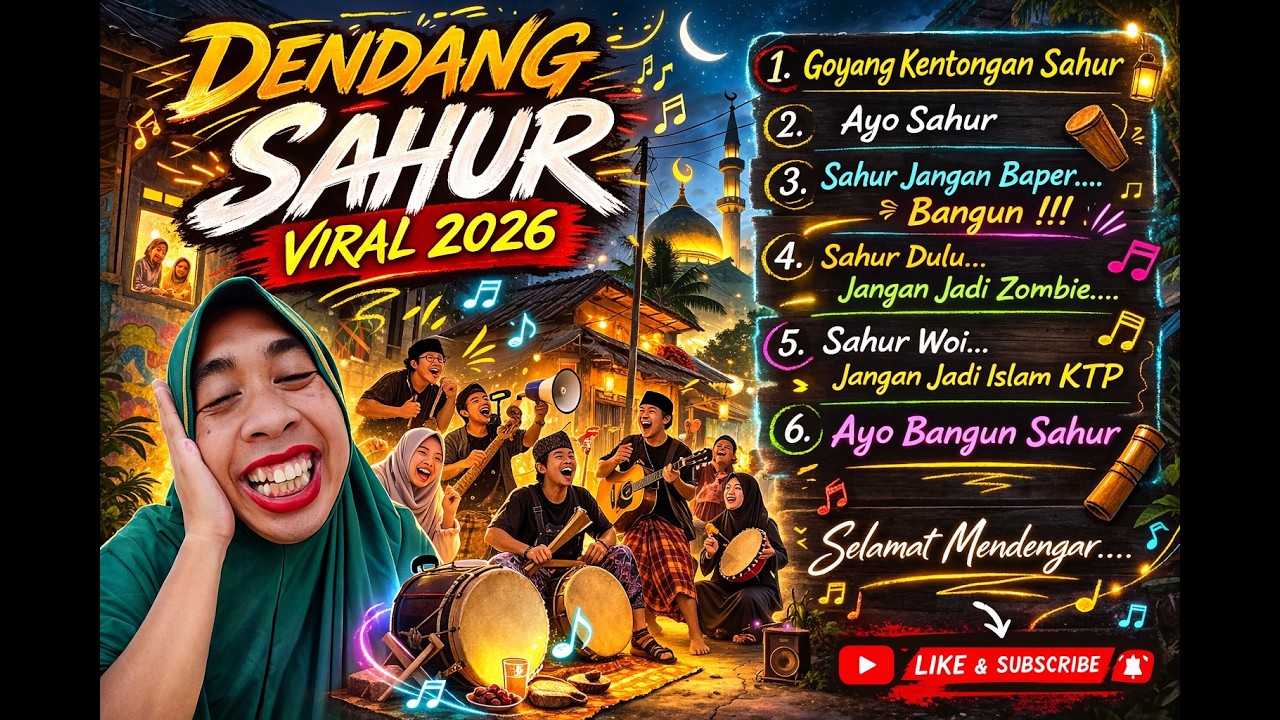 DENDANG SAHUR VIRAL - SAHUR MIMI PERI UNTUK SEMUA MAKHLUK BUMI