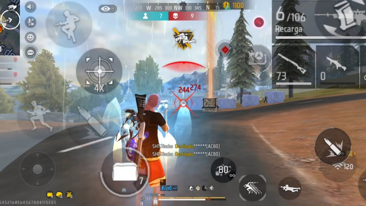 ASI JUEGA UN RUSHER  🥷 HIGHLIGTHS EN CAMPEONATOS 🏆☠️🏆 S23 ULTRA  MEJOR SENSIBILIDAD DE ANDROID 