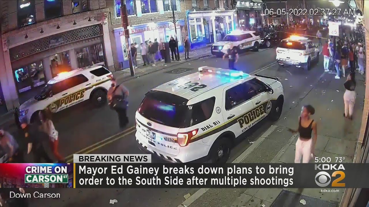 Mayor Ed Gainey details plans to make South Side safer