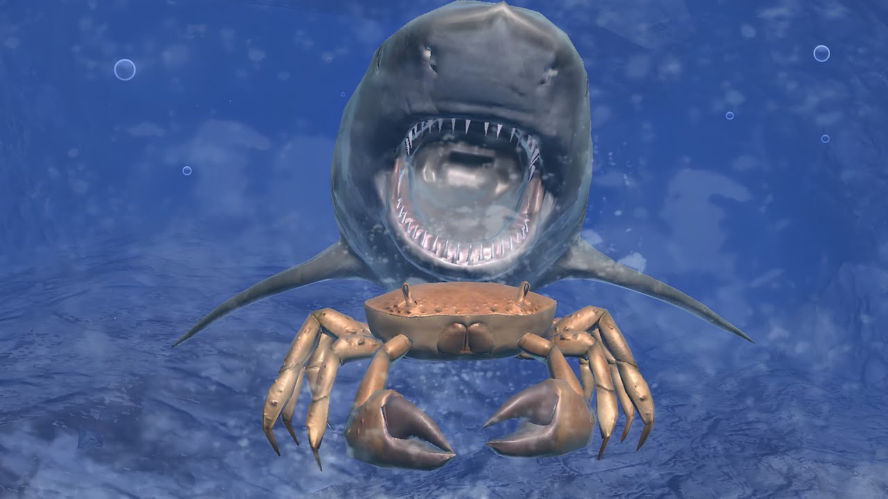 Crab VS All Boss - Ultimate Ocean Simulator (By Gluten Free Games) [4K 60FPS]