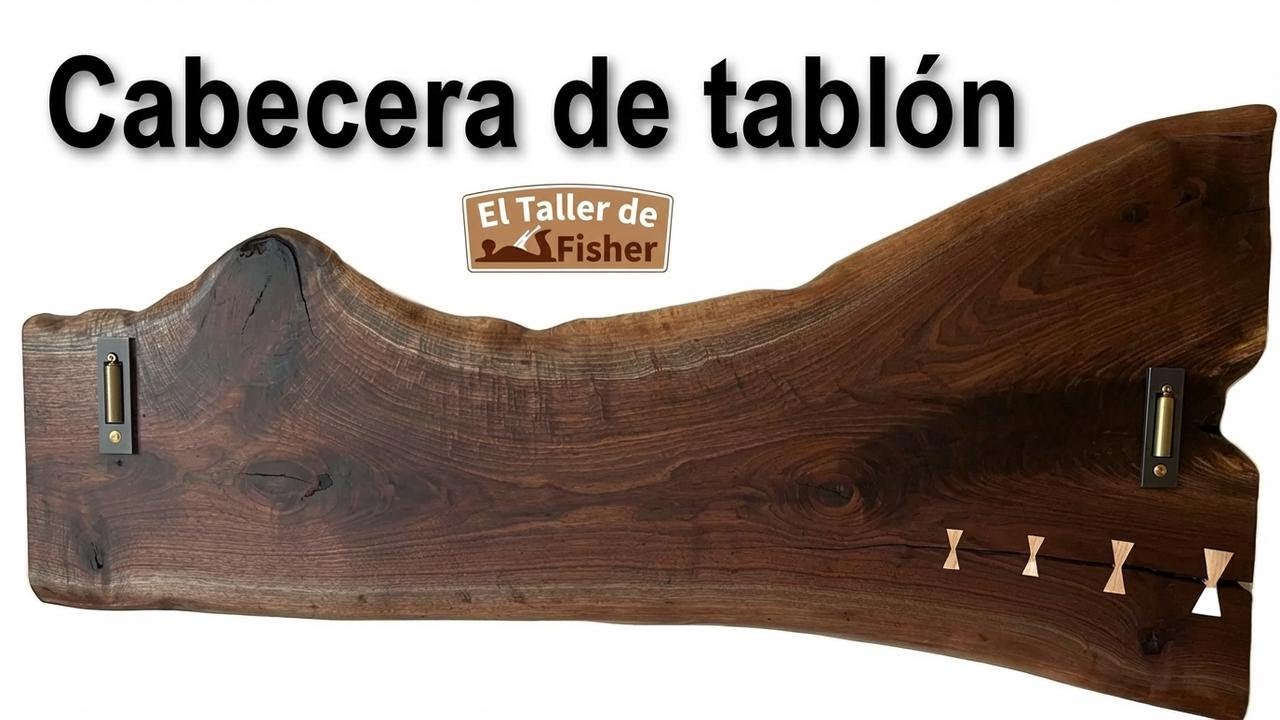 Cómo hacer un cabecero de madera tipo slab