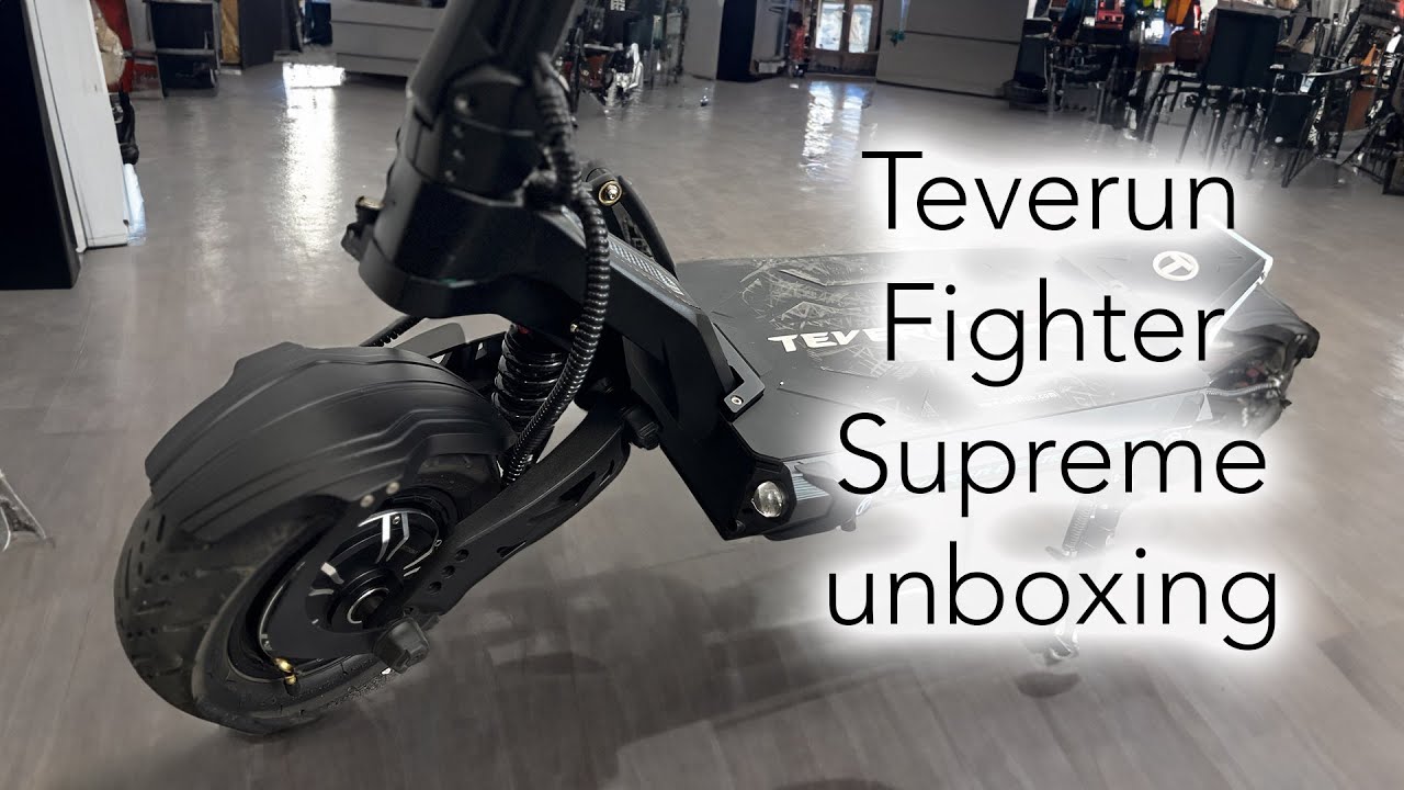 Teverun Fighter Supreme - překvapivě obří mašina s 8000W 😲. Unboxing 📦