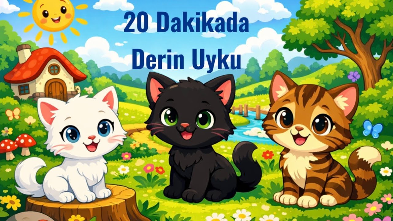 20 Dakikada Kesintisiz Derin Uyku| İki Masal Bir Arada| Üç Kedi Bir Dilek| Paylaşmanın Bereketi