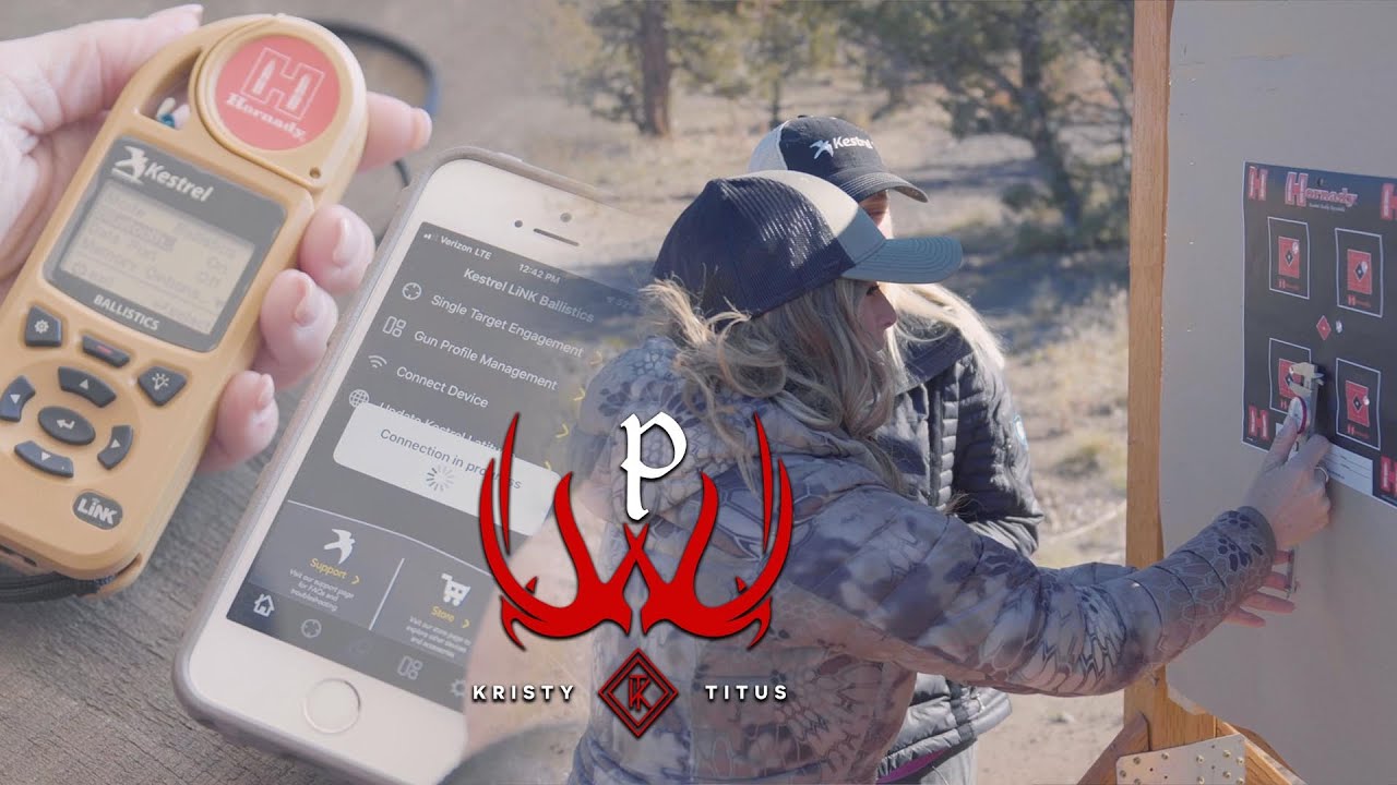 Как настроить Kestrel Ballistics Hornady 4DOF с Кристи Титус