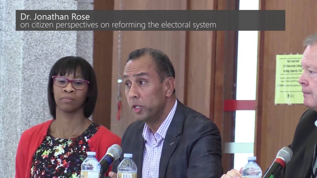 2016 JWD PSSC - Panel 5: Future Challenges for Elections - Dr. Jonathan Rose