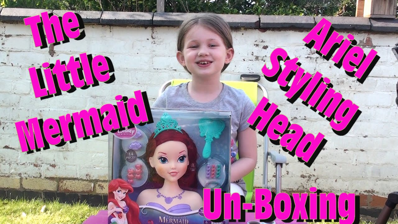 The Little Mermaid Ariel Styling Head