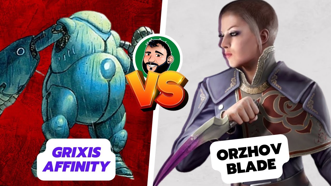 💀☀ Blade Vs 💀🔥💧 Grixis Affinity | Gameplay MTG Pauper Físico