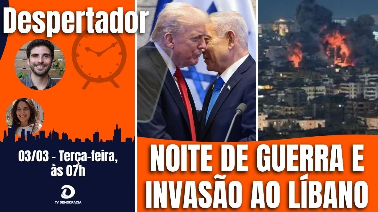 Israel invade o Líbano por terra. Irã ataca bases dos EUA. Trump fala em “guerra para sempre”. E+