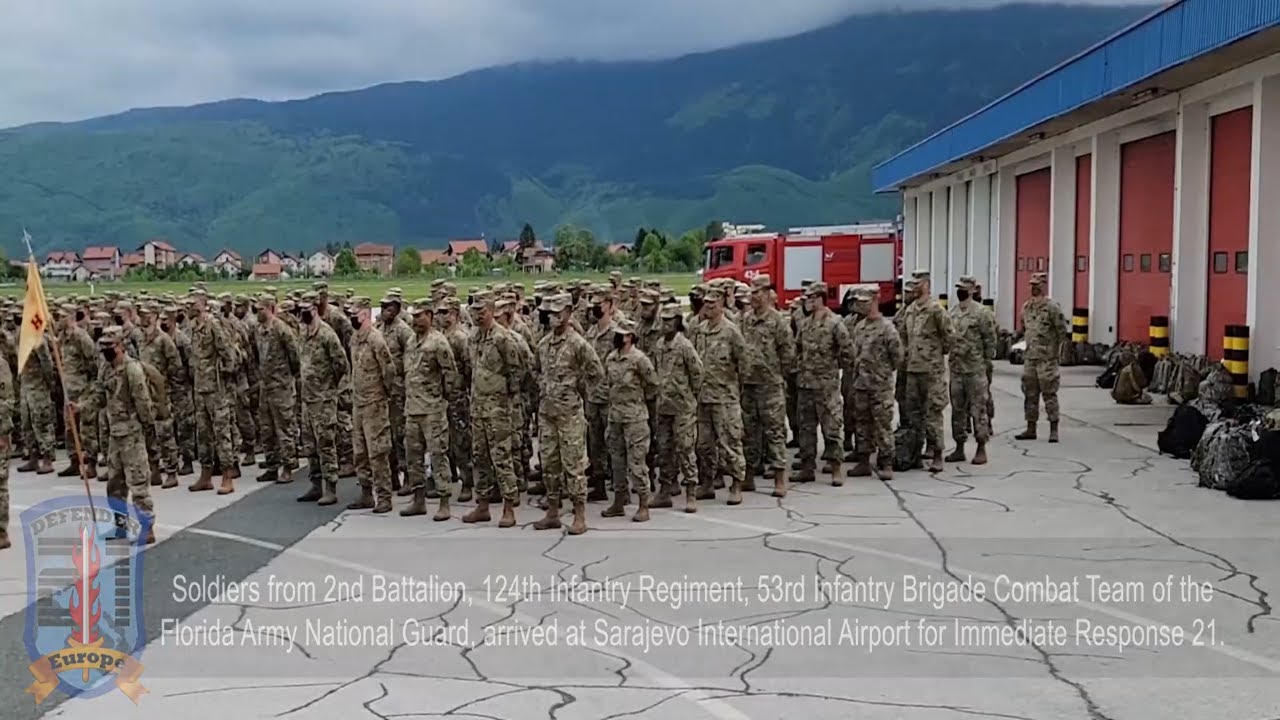 53rd IBCT arrives in Bosnia and Herzegovina