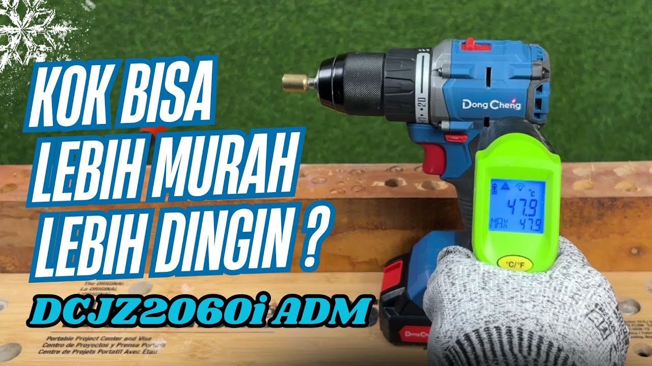 Jangan Beli Unit Only ‼️ Dongcheng DCJZ2060i ADM udah dapat Baterai harga cuma 600 ribuan 