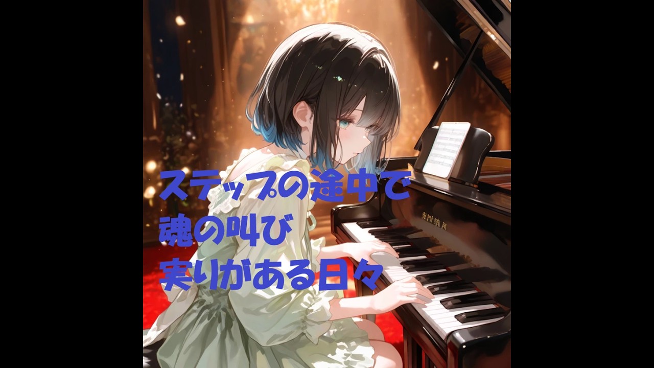 ステップの途中で。魂の叫び。実りがある日々
