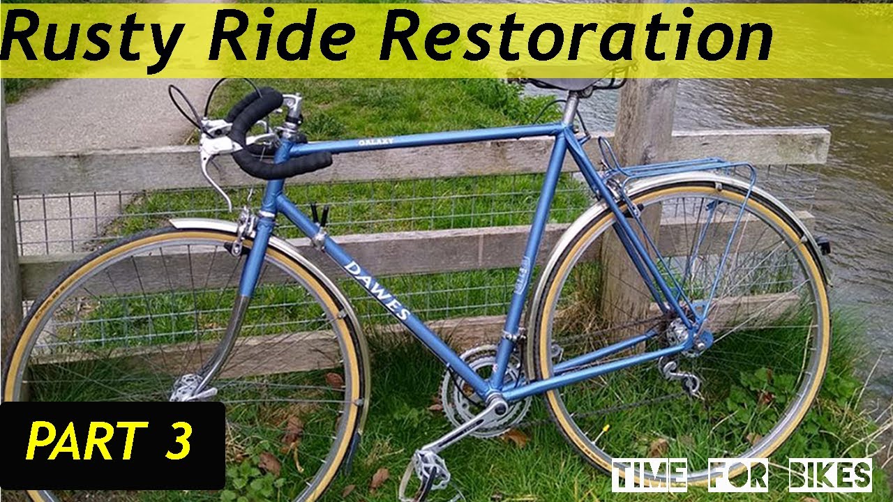 Restoring the Galaxy - Rusty Bike Restoration - Part 3 The BEST rebuild so far!