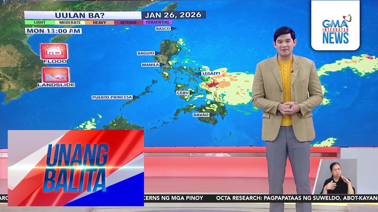 Weather update as of 6 AM (January 26, 2026) | Unang Balita