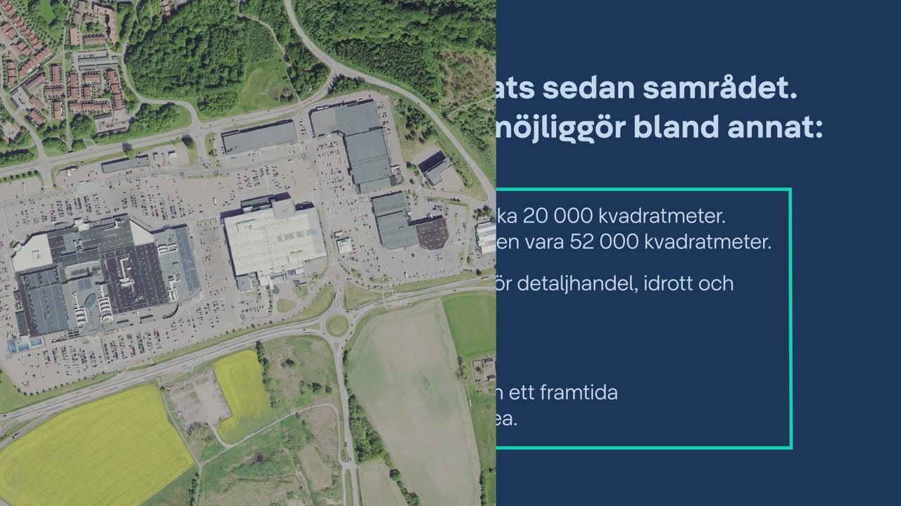 Granskningsförslag för Väla Centrum