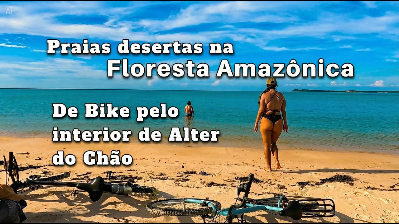 Alter do chão - Praias Desertas na Floresta Amazônica Paraense, como são as praias no interior