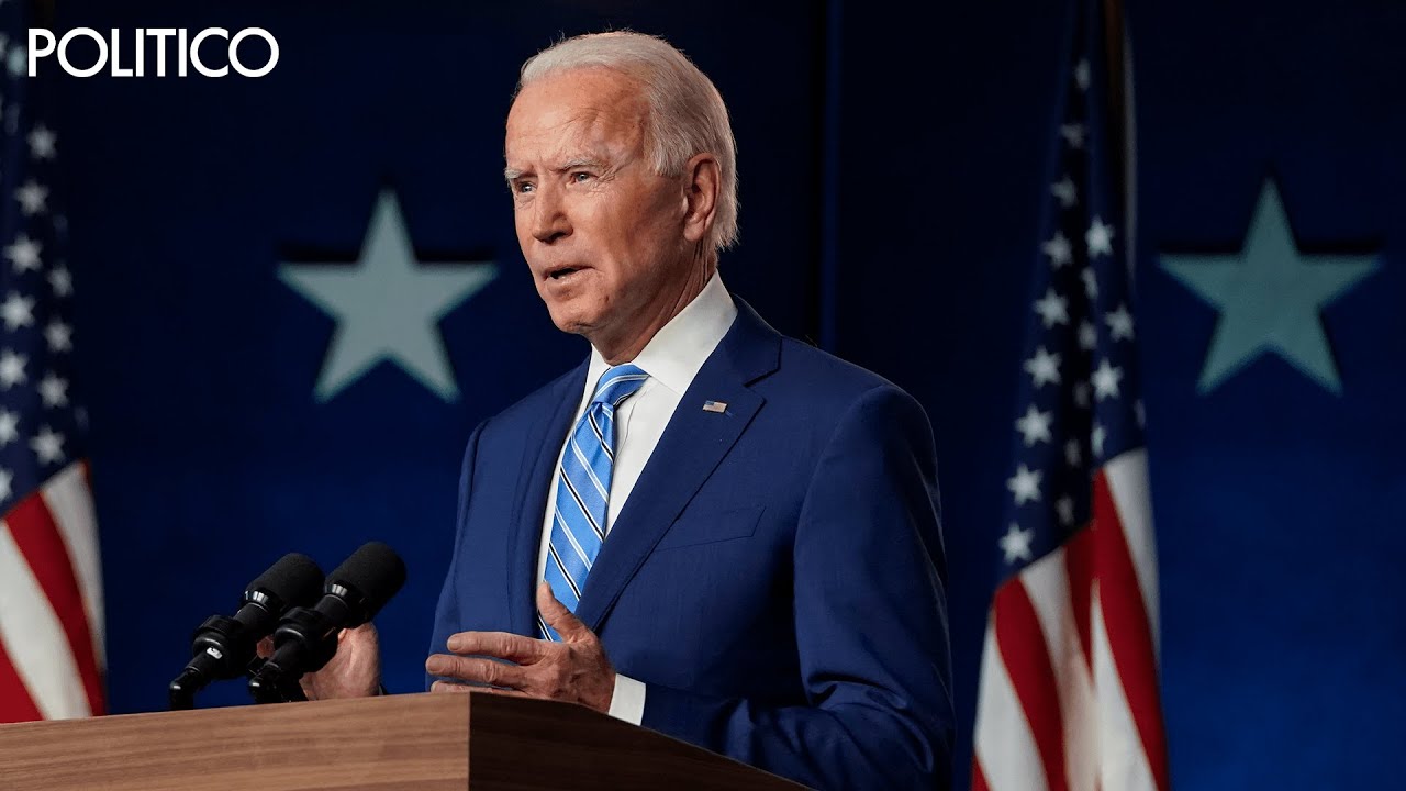 Biden: 'It's clear that we're winning enough states to reach 270'