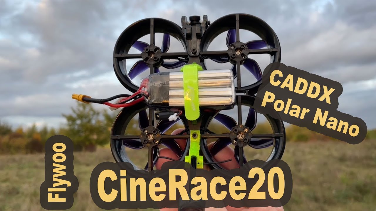 Flywoo CineRace20 mit Caddx Polar Nano Kamera - super Farben