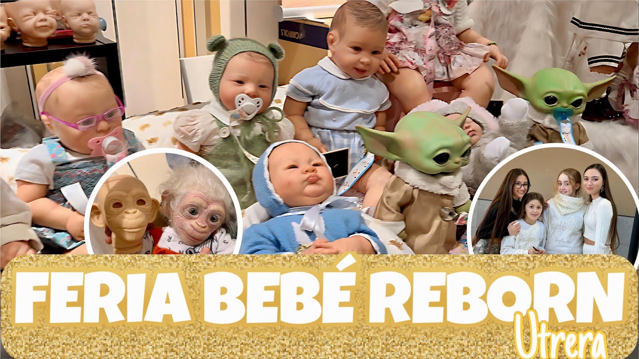 Vamos a la FERIA DE REBORN UTRERA 2023 👶🏼