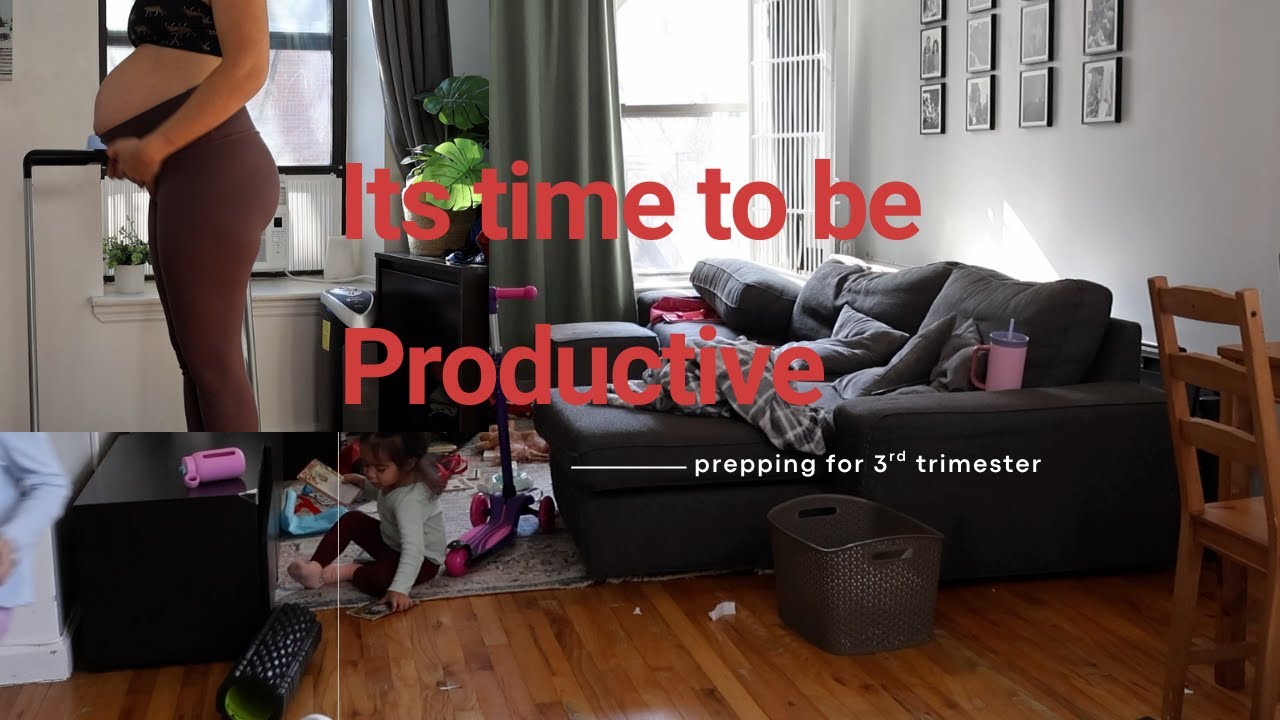 Mom Vlog (Getting productive heading into the 3rd trimester)