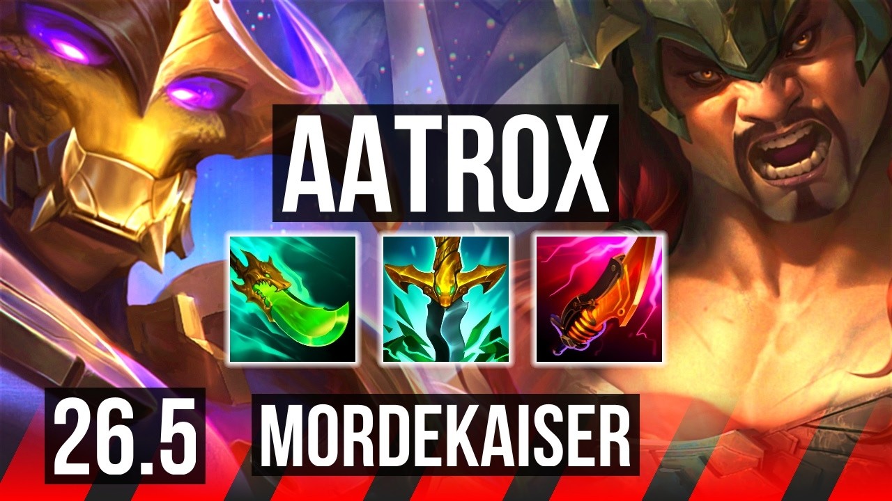 AATROX vs MORDEKAISER (TOP) | 41K damage | EUW Master | 26.5