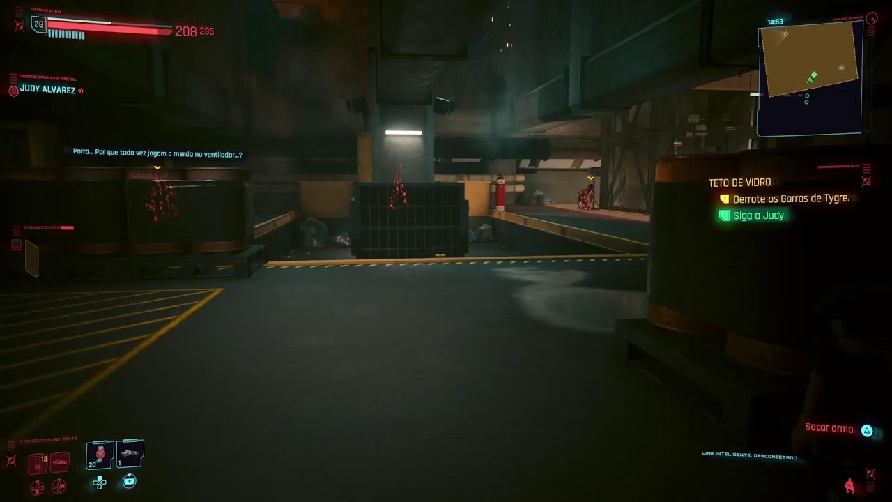 Cyber Punk : continuando a faze da história a luz caiu aqui #13