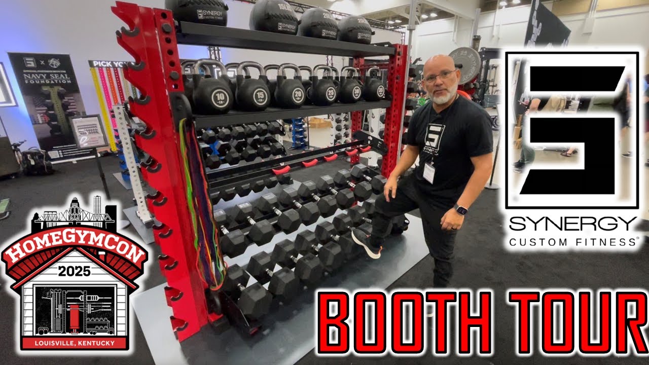 Synergy Custom Fitness: Home Gym Con 2025 Booth Tour