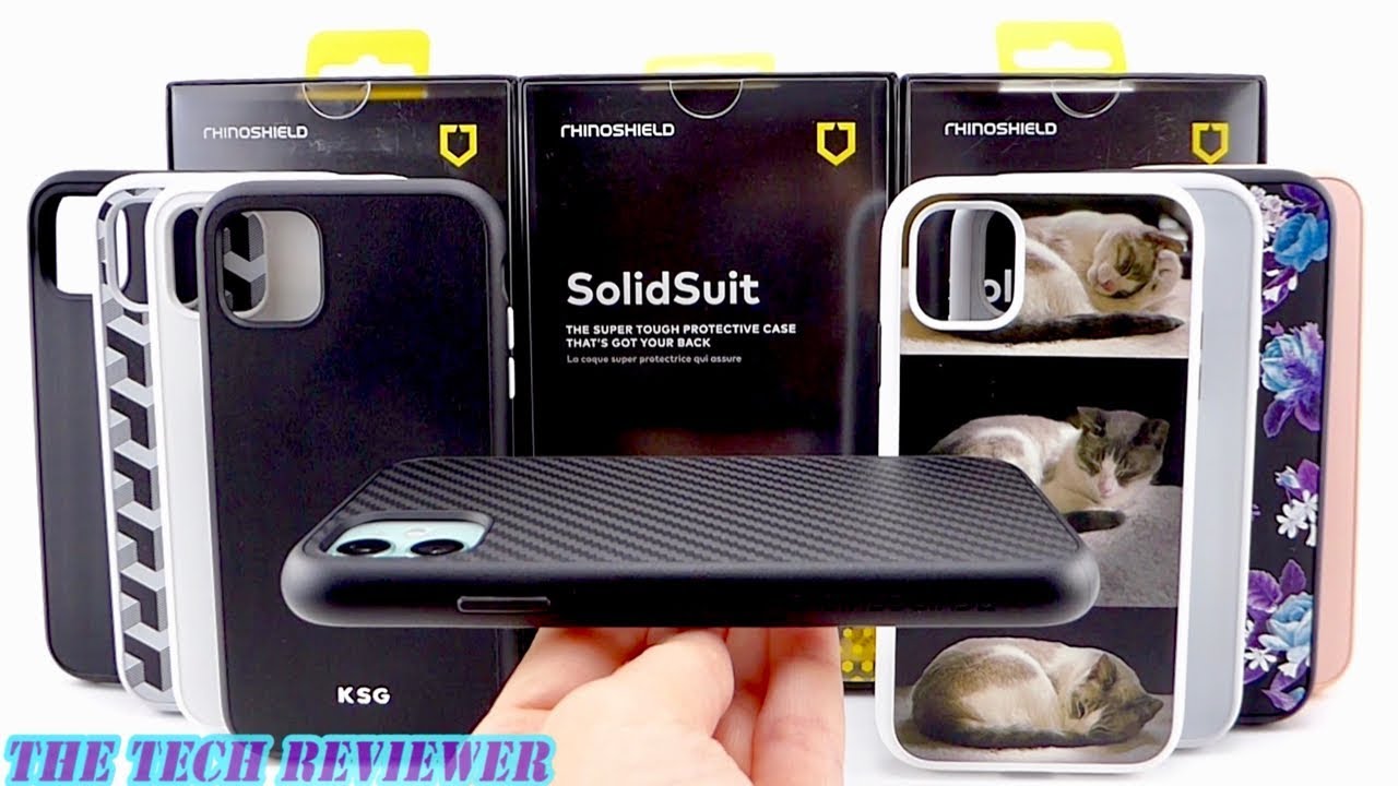 RhinoShield SolidSuit for iPhone 11: Extreme Drop Protection * Slim Profile * Super Customizable!