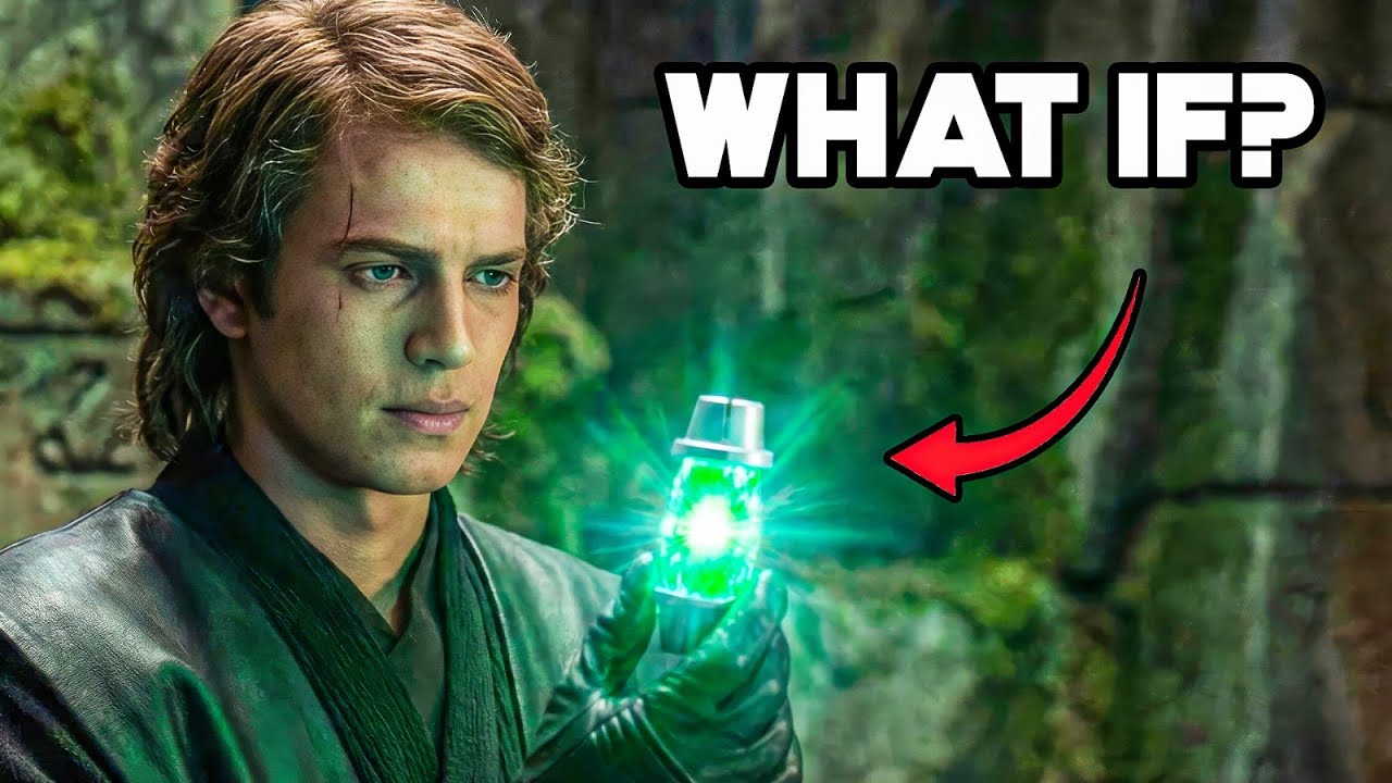 What If Anakin Received a Green Kyber Crystal from Ilum?