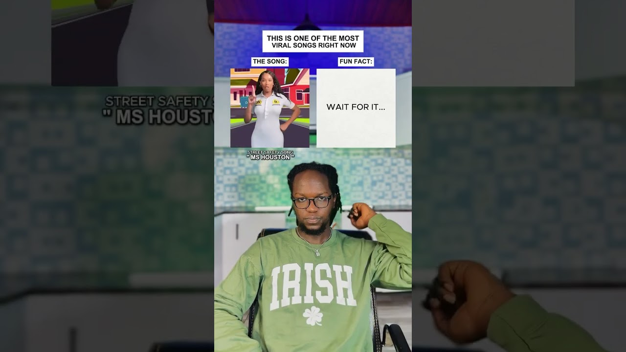 This Is One Of The Most Popular Songs Right Now: Street Safety Song By Ms Houston #shorts