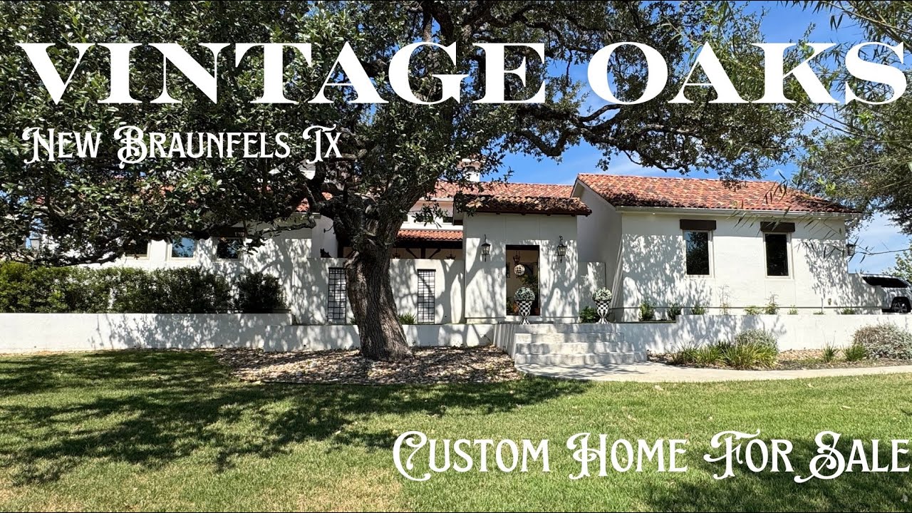 Vintage Oaks, Нью-Браунфелс, Техас, индивидуальный дом на продажу