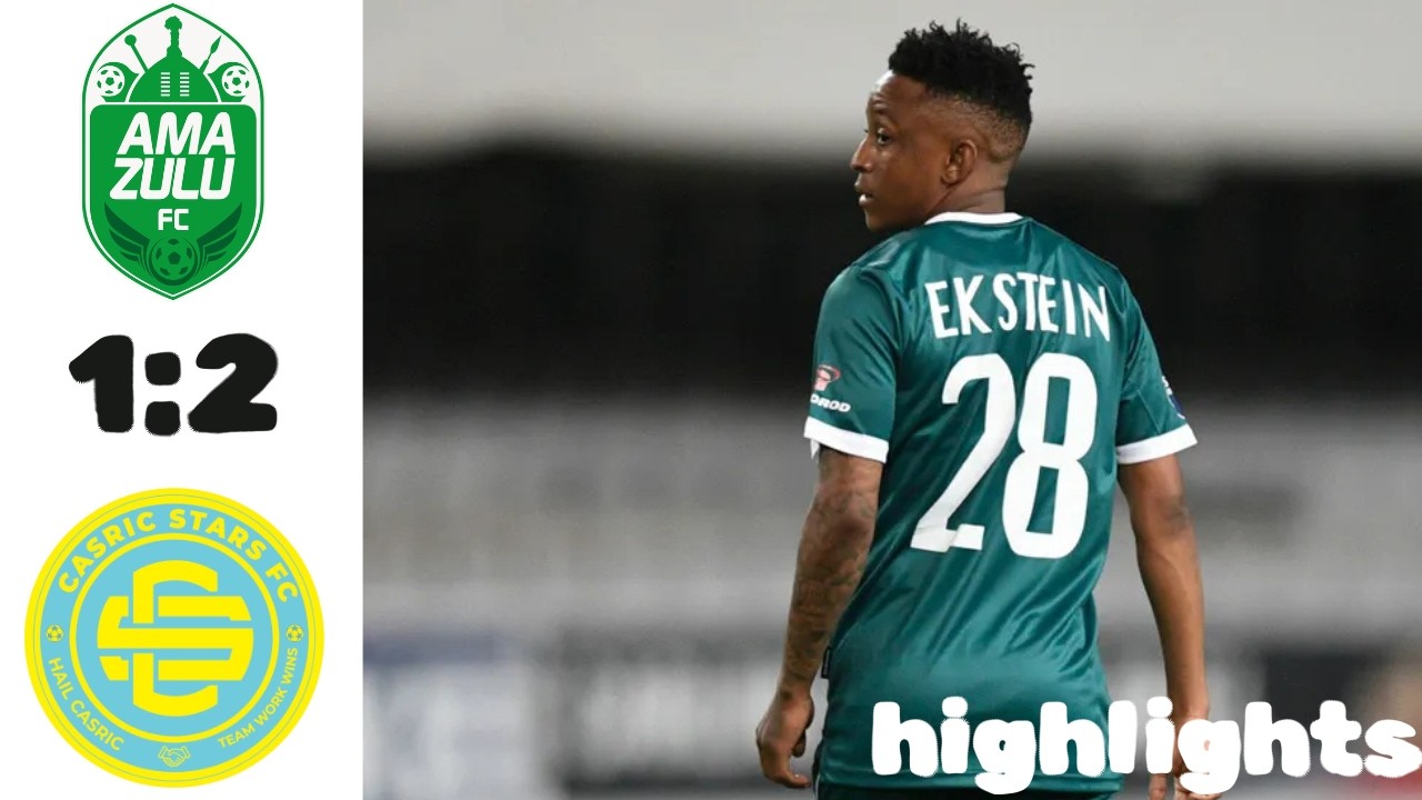 AMAZULU vs CASRIC STAR |HIGHLIGHTS & GOALS |NEDBANK CUP 2025|26